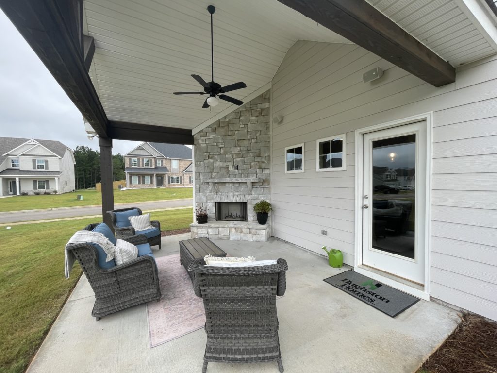 Game Day Porch The Cypress Hughston Homes Home Builder Floor Plan