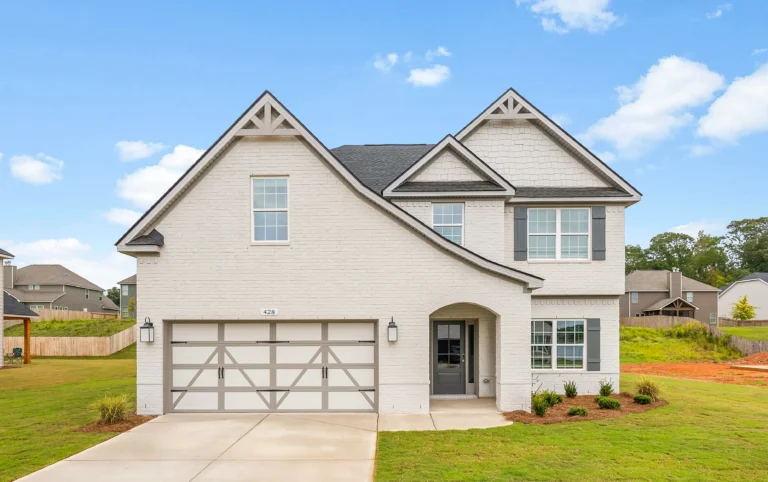Front exterior of the Camden plan at 428 Lakeview Way, LaGrange, GA