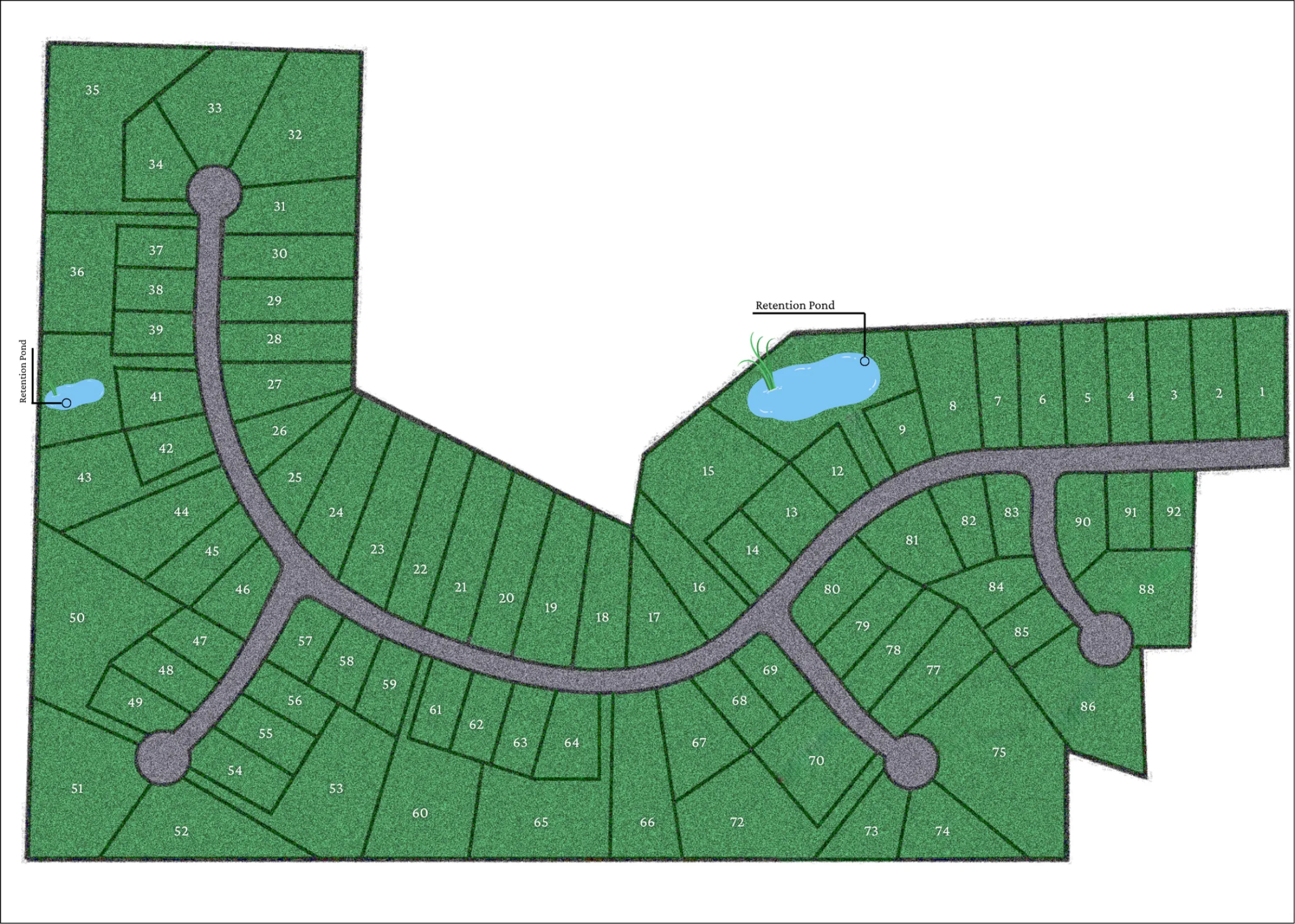 Heartland Havens plat map