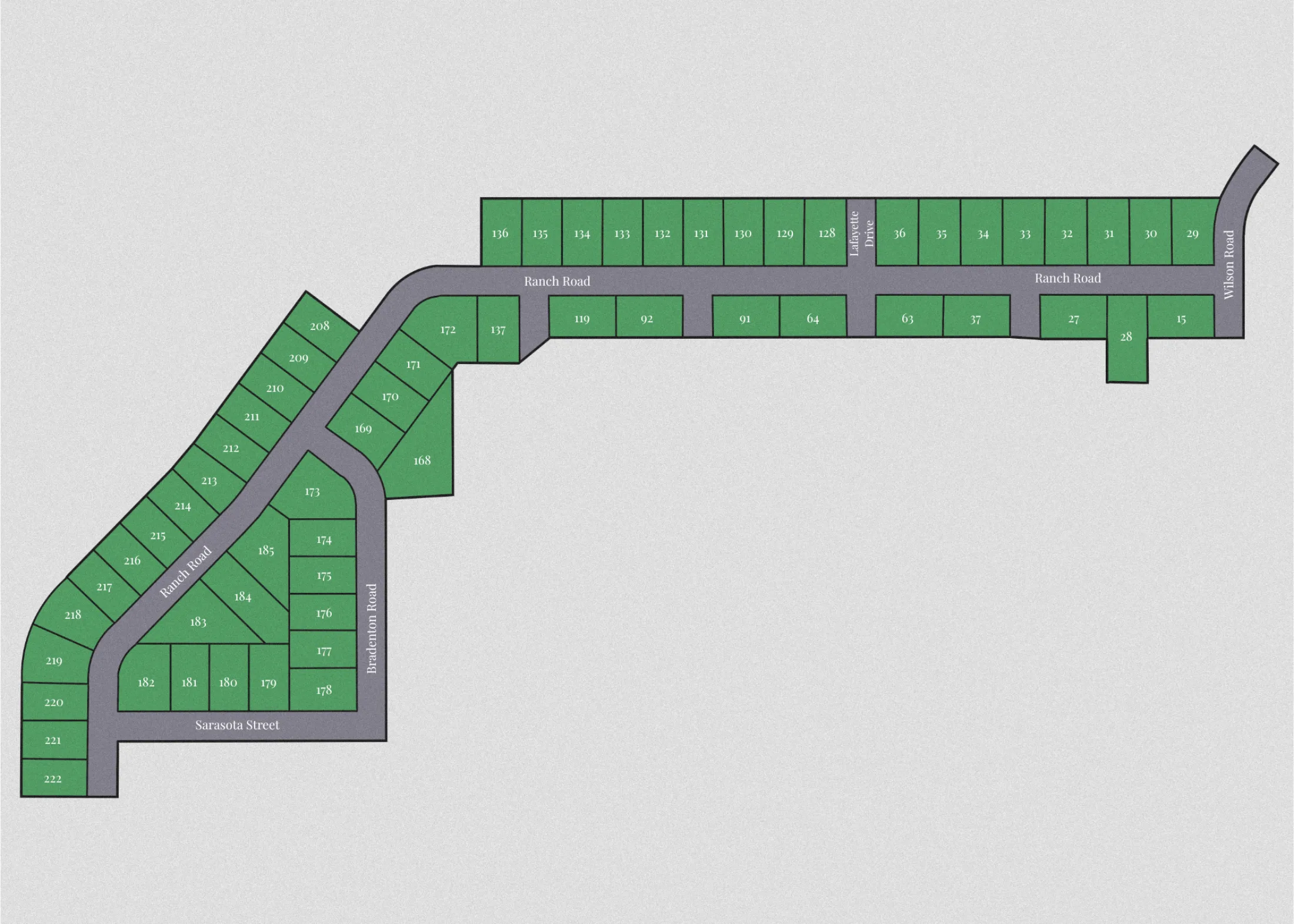 Millstone Reserve plat map