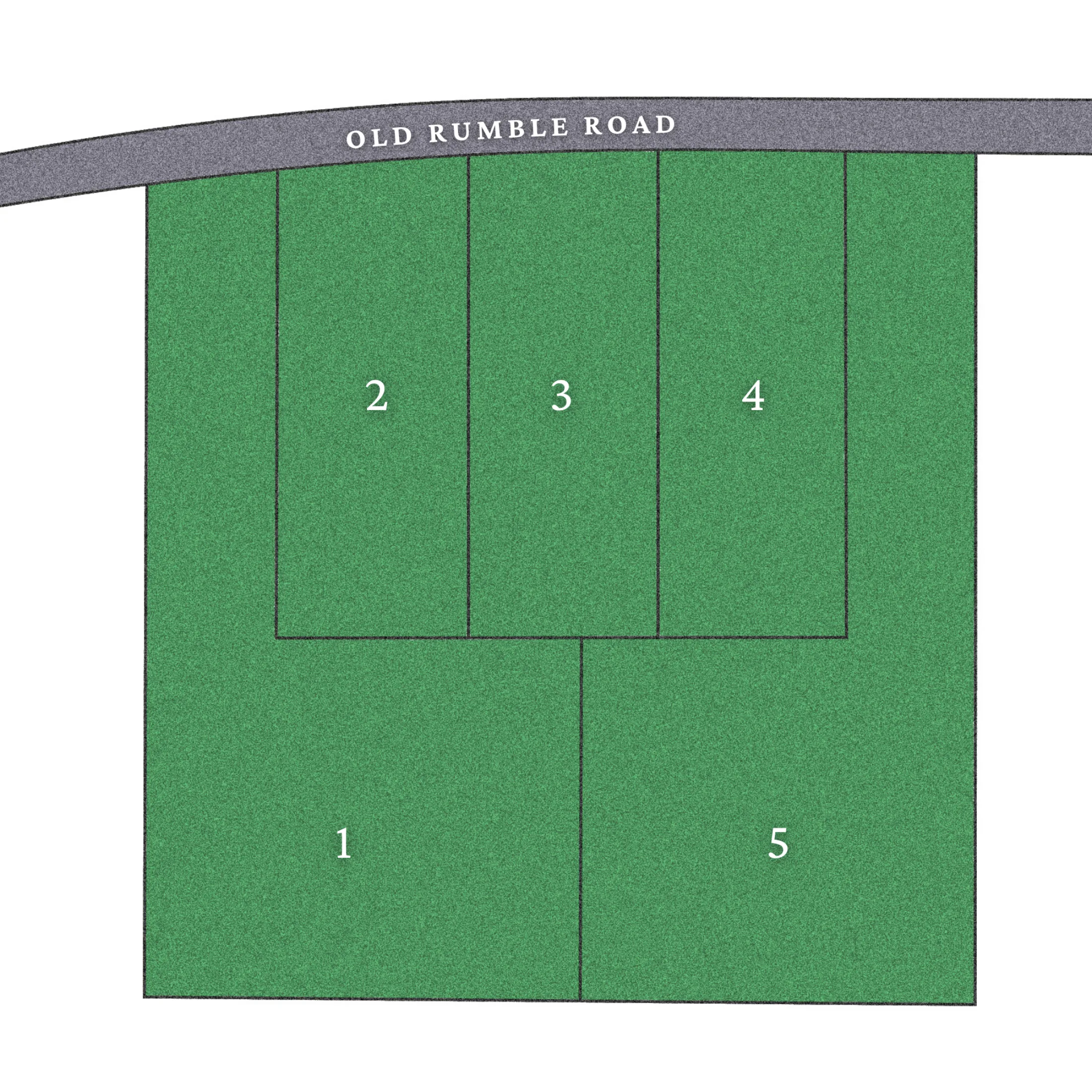 Old Rumble Road plat map