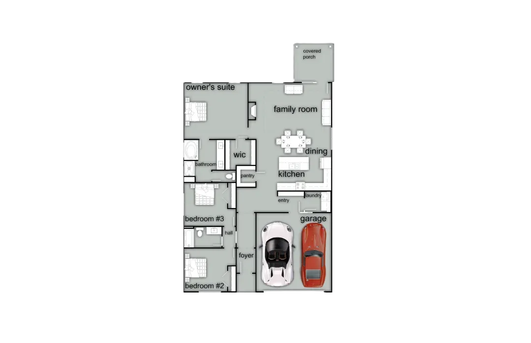 Benton Elevation A floor plan