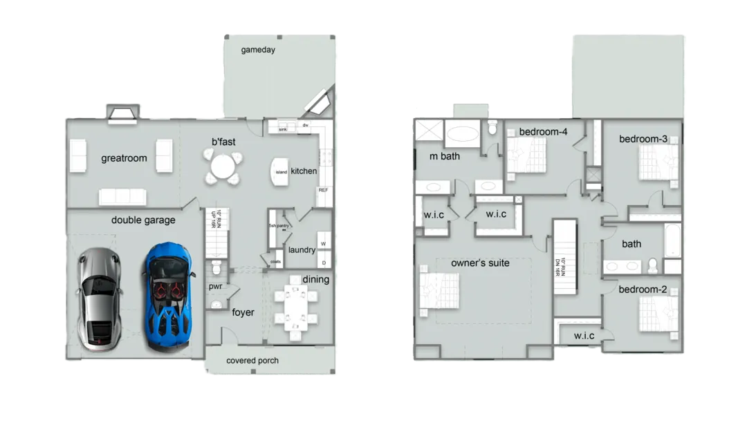 Birch Elevation B floor plan