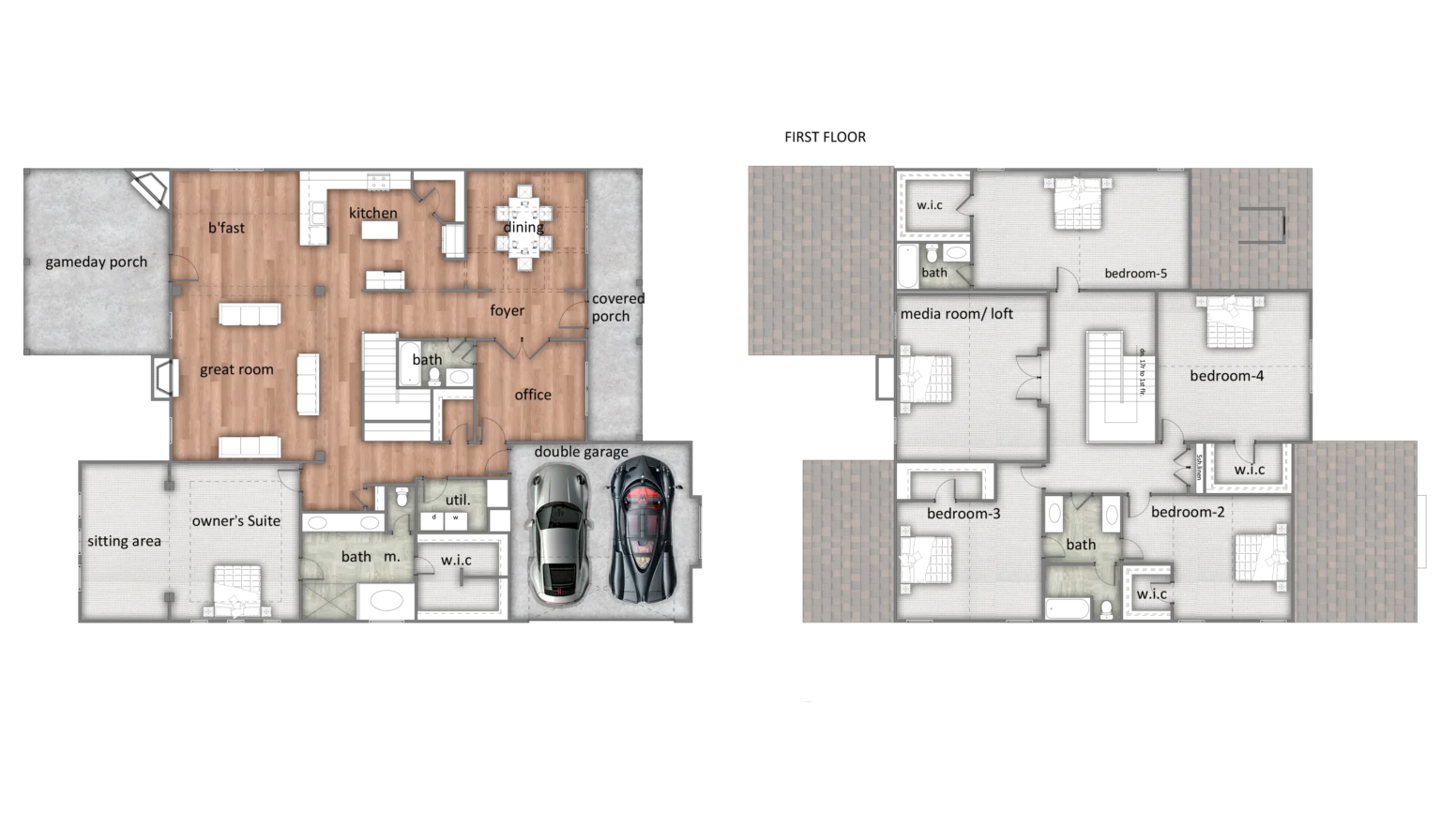Callaway Elevation A floor plan