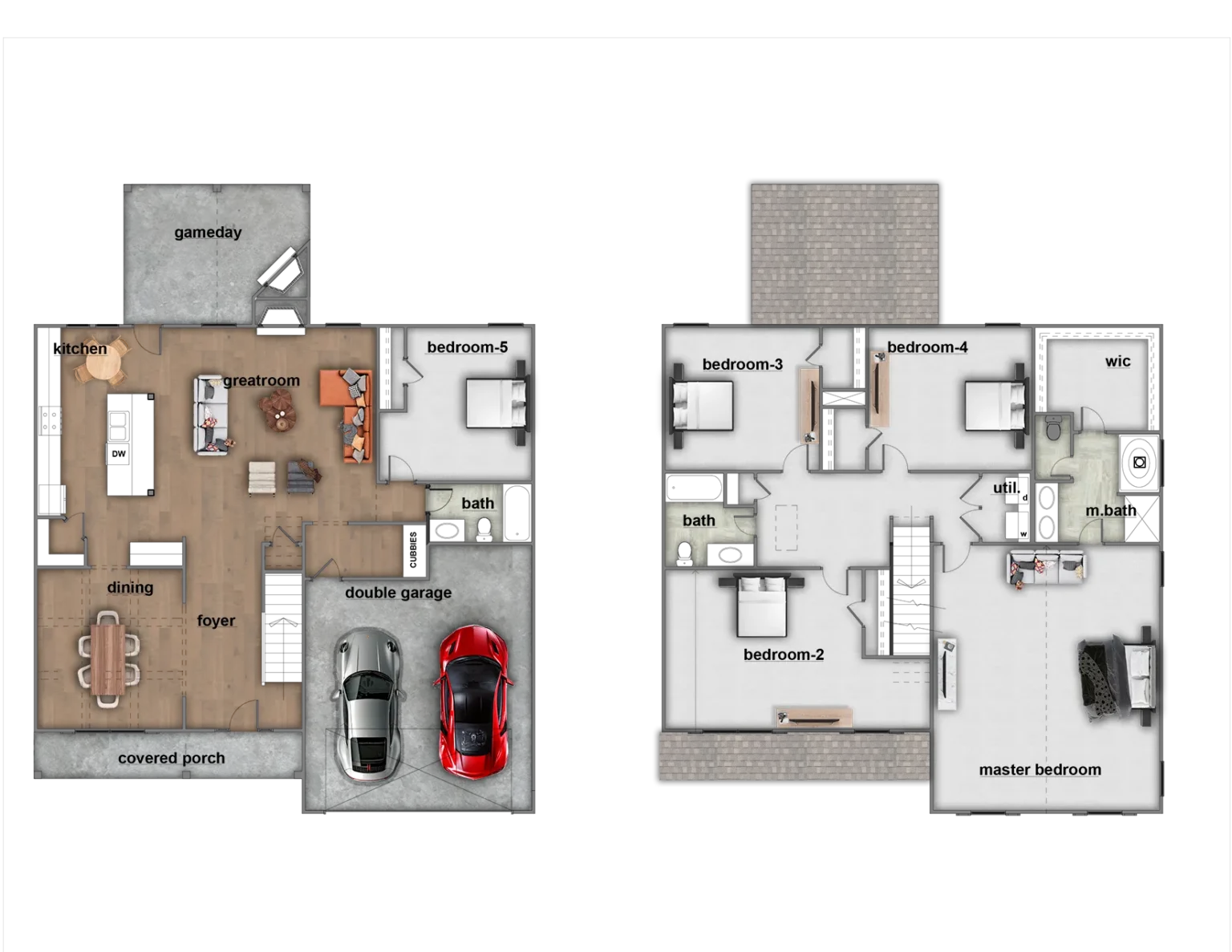 Cannaberra Elevation B floor plan