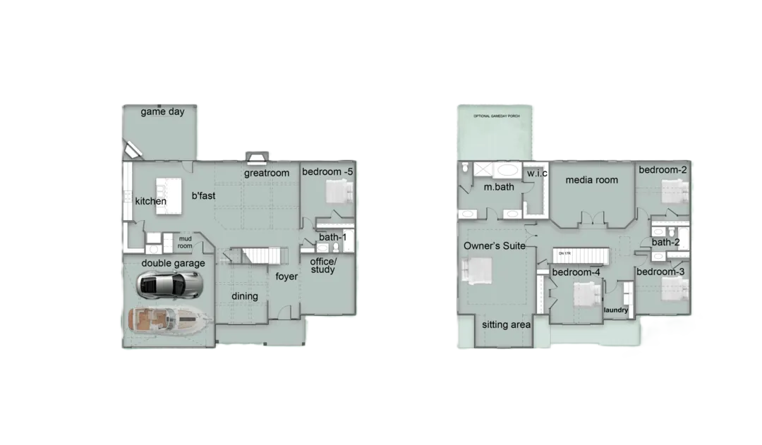 Cypress Elevation C floor plan