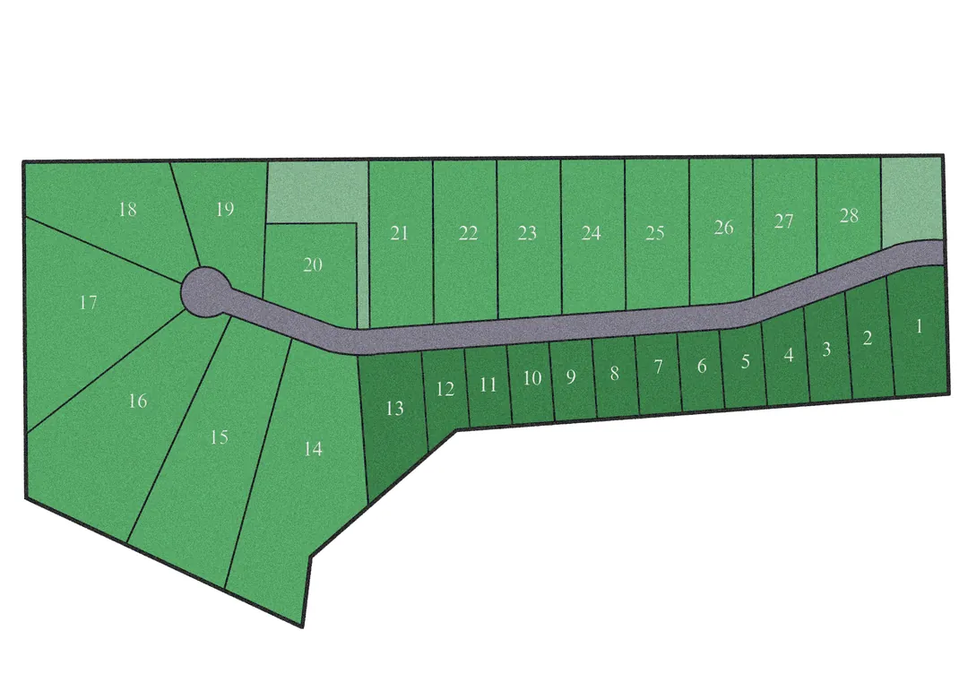 Heritage Bluff plat map