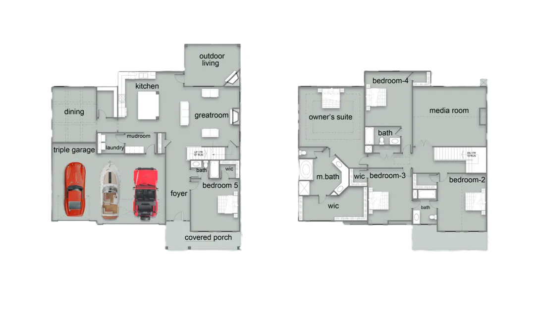 Maple Elevation A floor plan