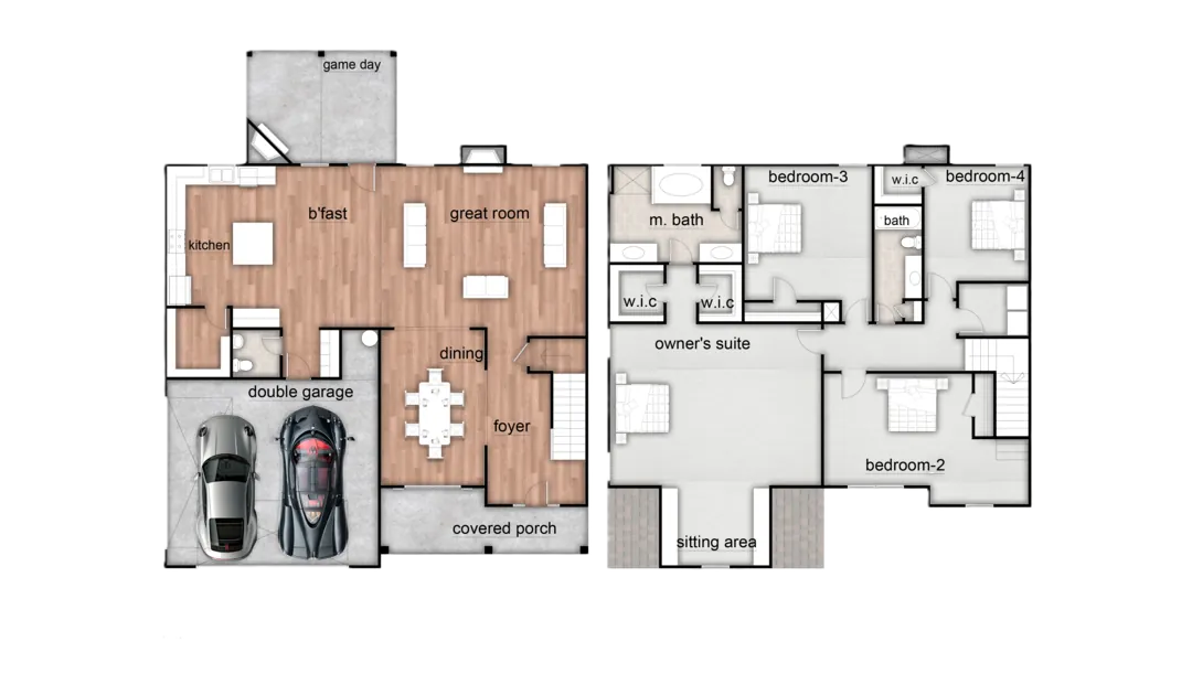 Westover Elevation C floor plan